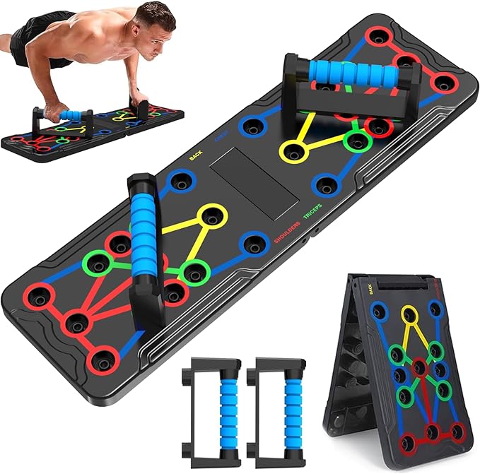 Ultimate Portable Push-up Board Set: Sculpt Your Chest, Abs, Arms, and ...