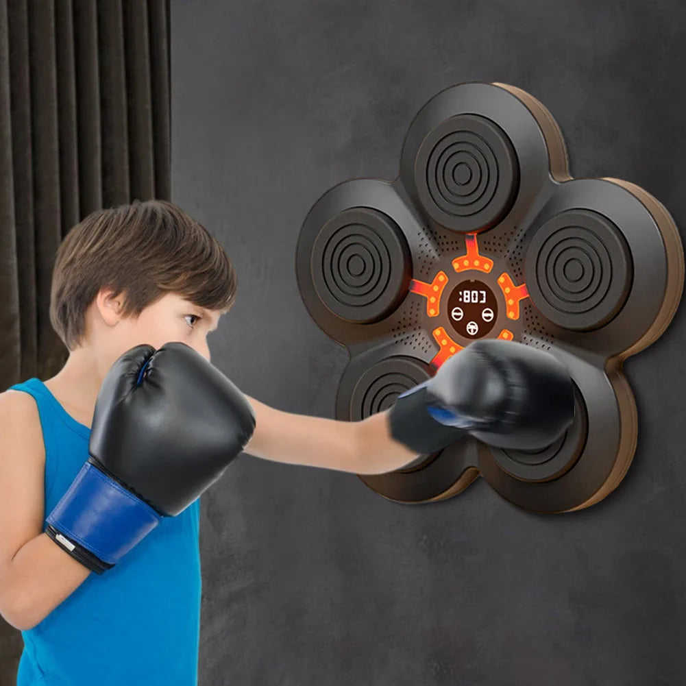 Smart Boxing Trainer: Wall-Mounted for Home & Gym