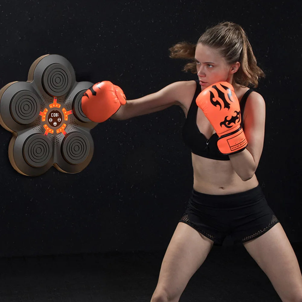 Smart Boxing Trainer: Wall-Mounted for Home & Gym